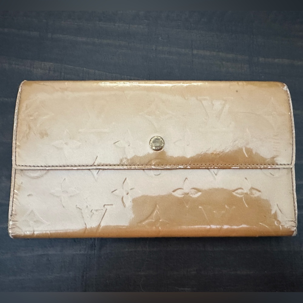 Louis Vuitton Beige Wallet